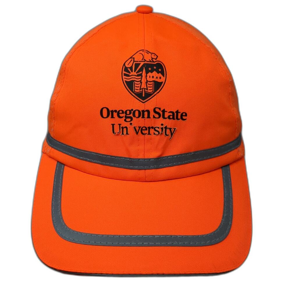 Oregon State University NCAA VEA Cap Orange One Size Reflective Mesh Strapback